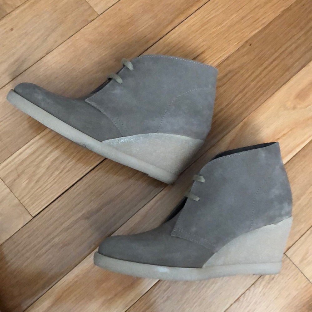 J Crew lace-up boot